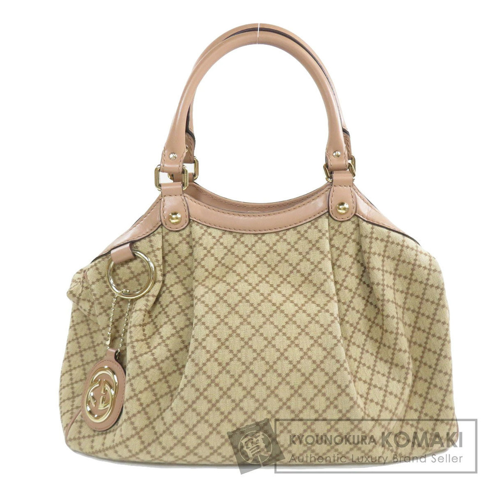 Gucci Diamante Handbag Canvas